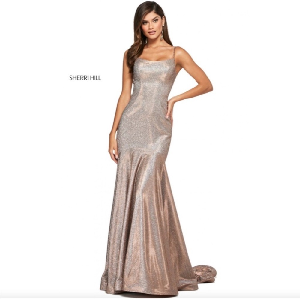 SHERRI HILL formal / prom mermaid sparkly dress